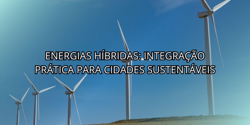 Energias Híbridas: Integração Prática para Cidades Sustentáveis