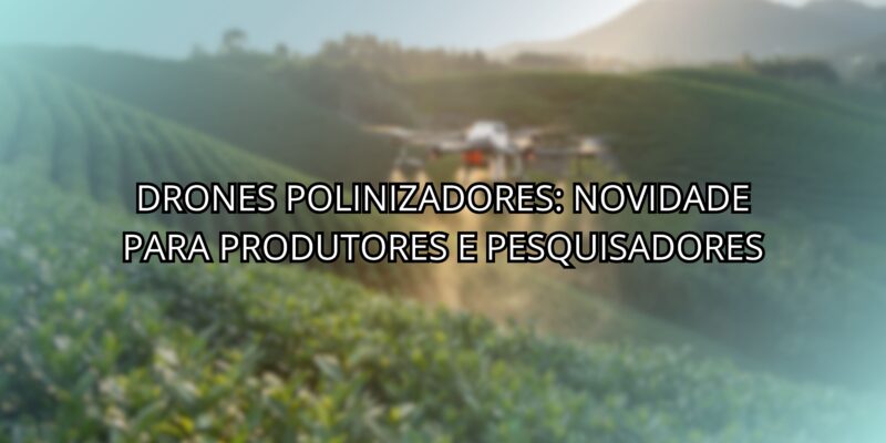 Drones Polinizadores: Novidade Para Produtores E Pesquisadores
